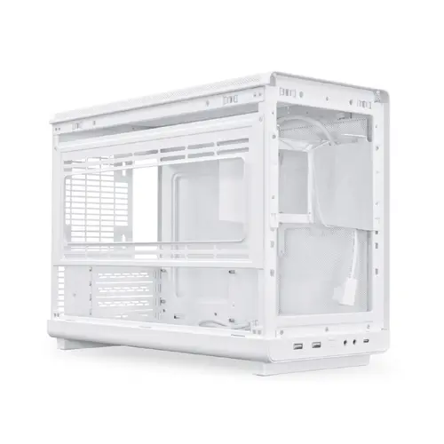 Lian Li кутия Case mATX - DAN Cases A3 Wood - White - image 6