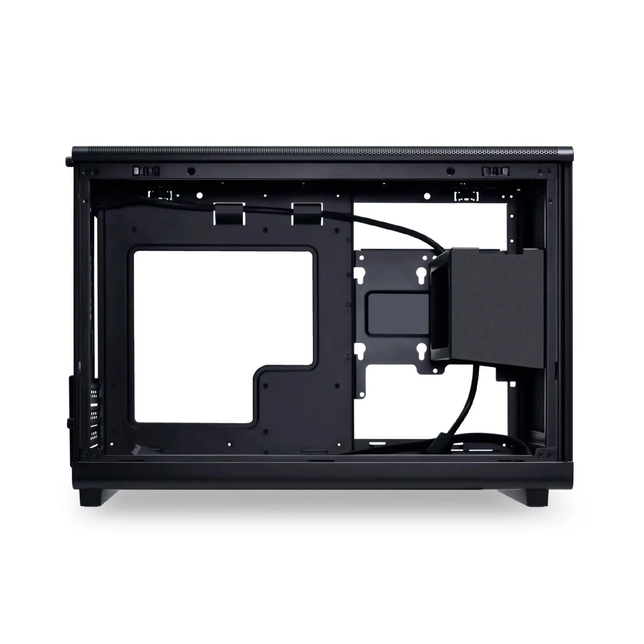 Lian Li кутия Case mATX - DAN Cases A3 Wood - Black - image 7