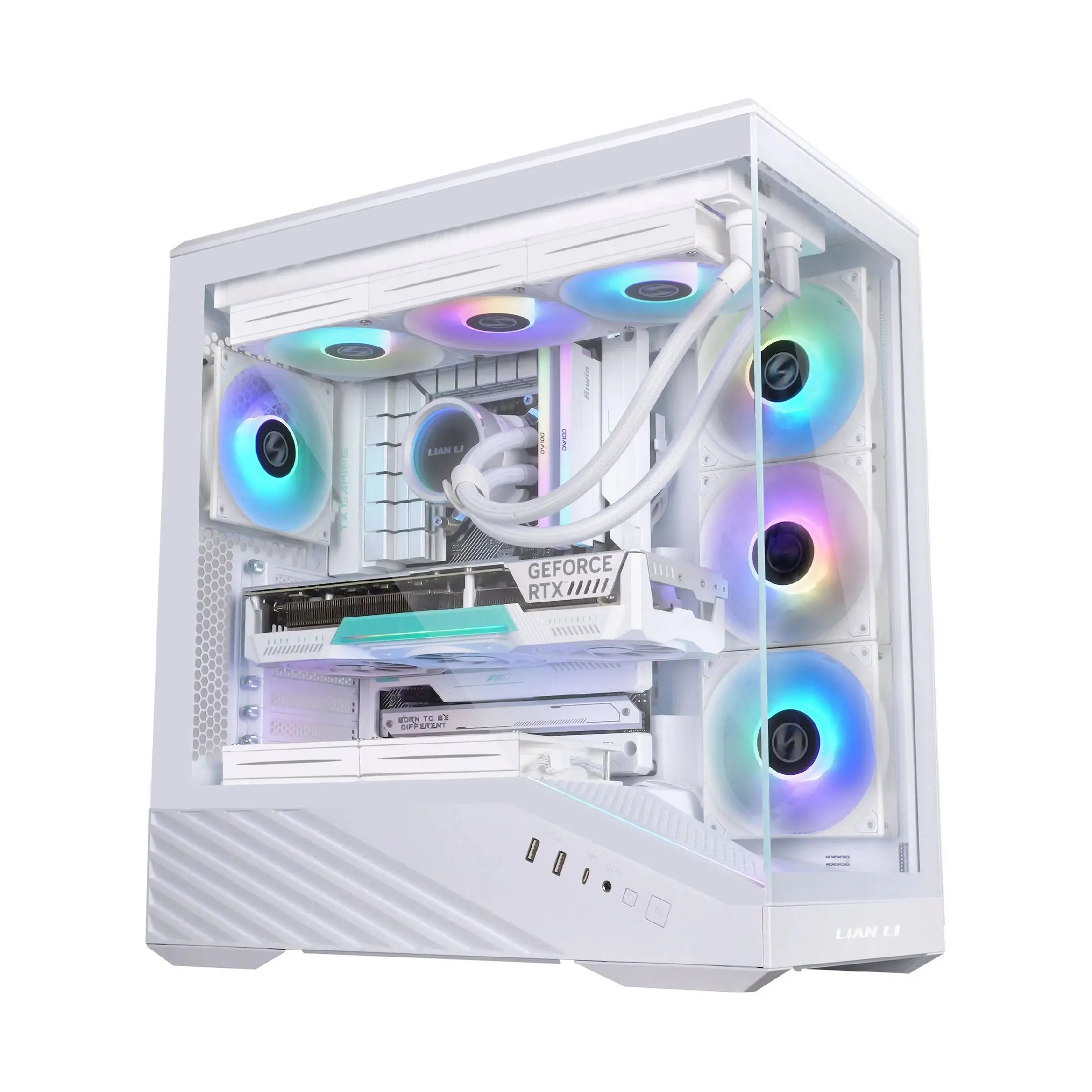 Lian Li кутия Case E-ATX - Vector V100 - White - image 1