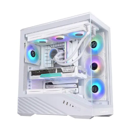 Lian Li кутия Case E-ATX - Vector V100 - White - image 1
