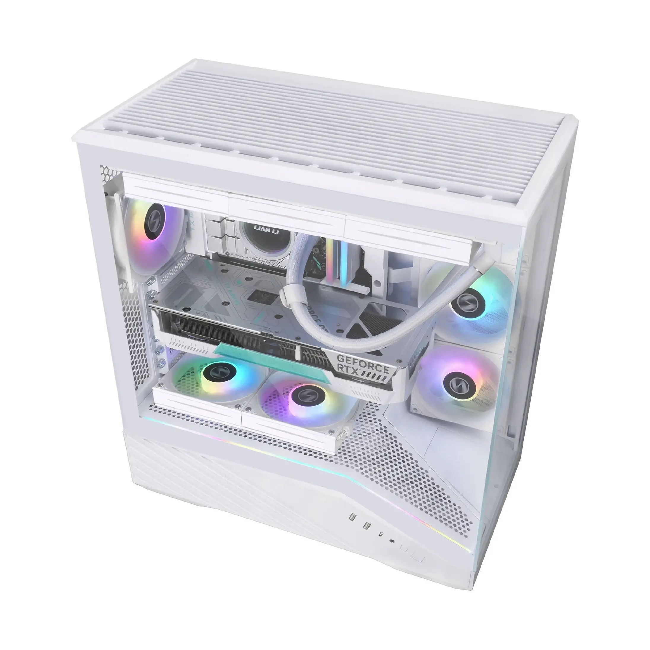 Lian Li кутия Case E-ATX - Vector V100 - White - image 3