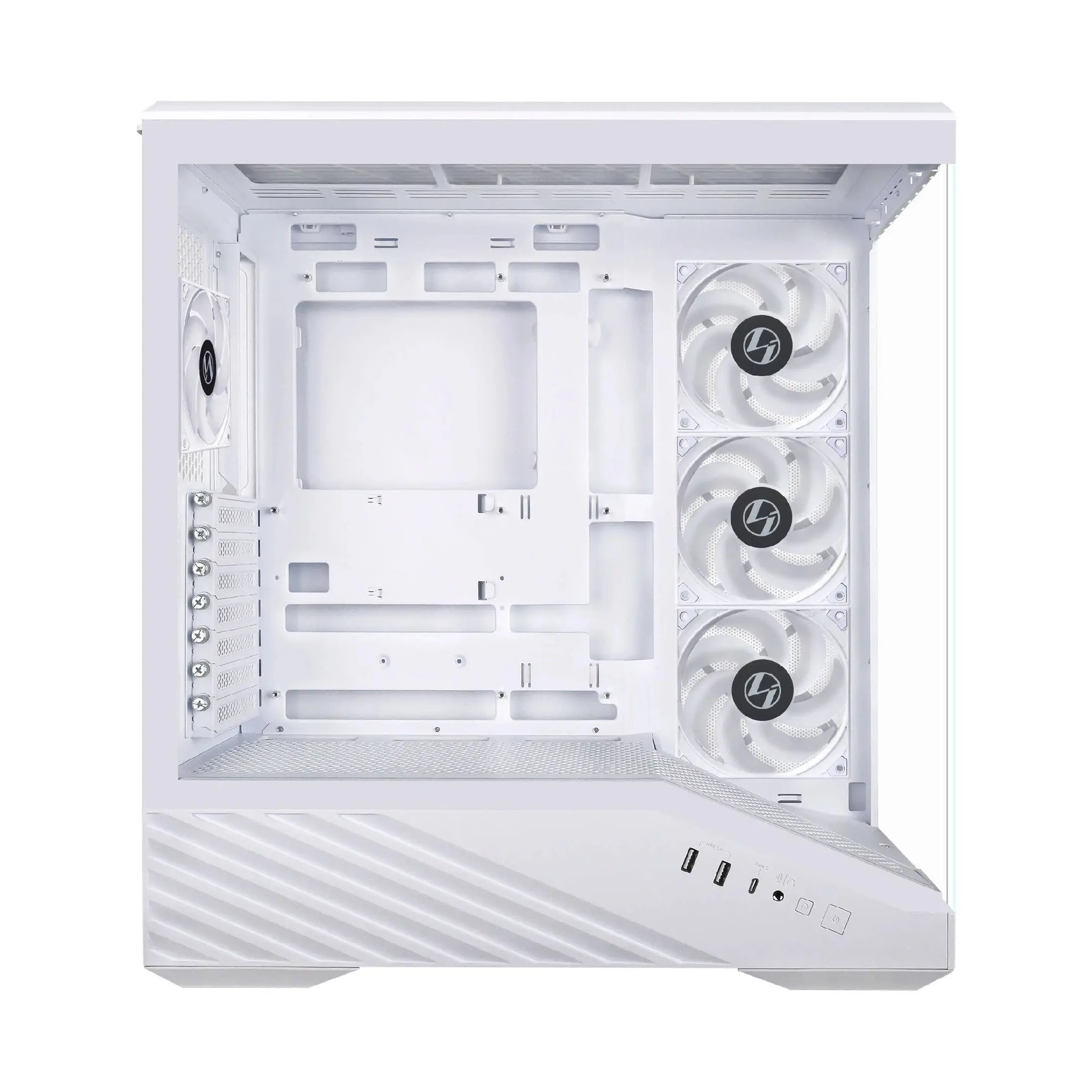 Lian Li кутия Case E-ATX - Vector V100 - White - image 5
