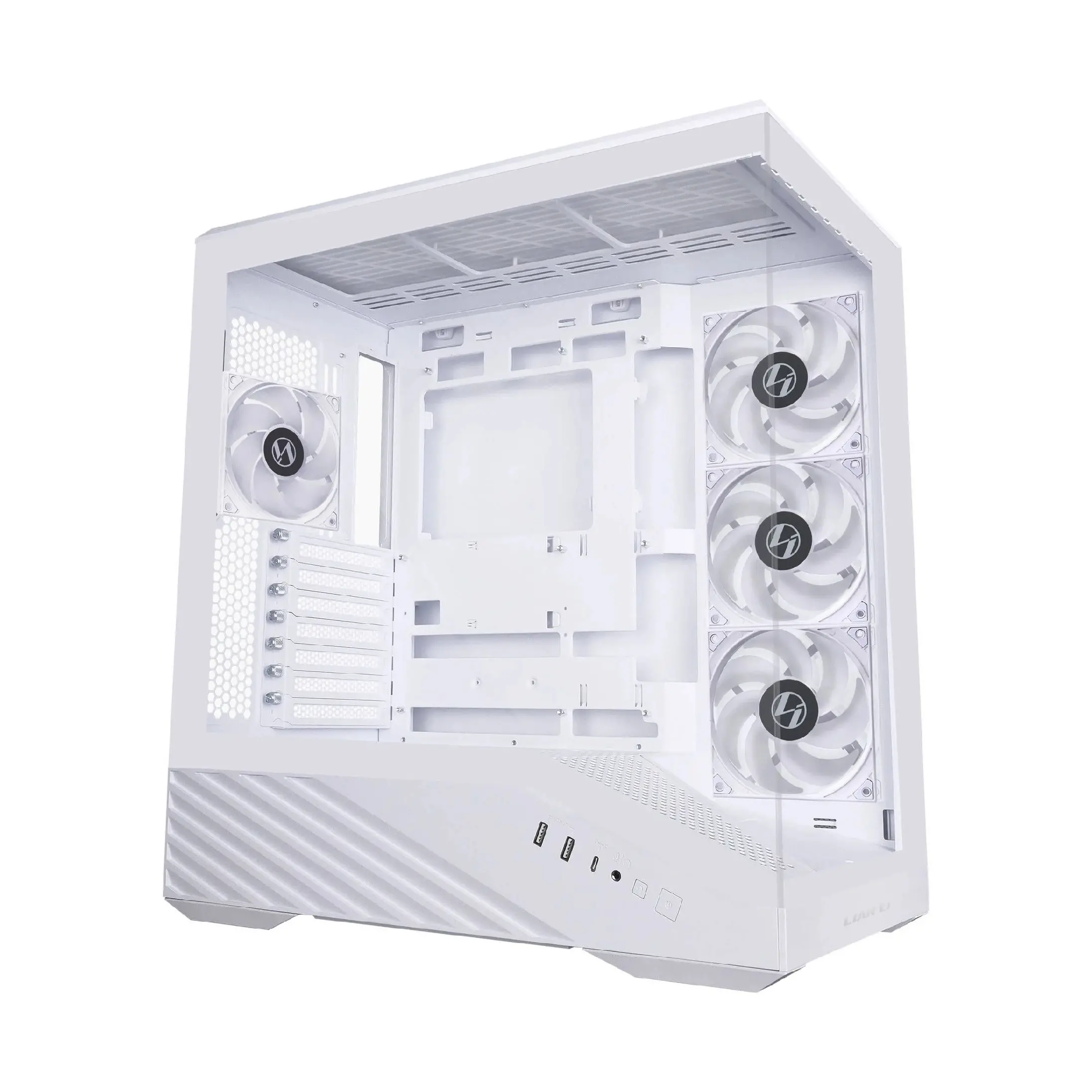 Lian Li кутия Case E-ATX - Vector V100 - White - image 6