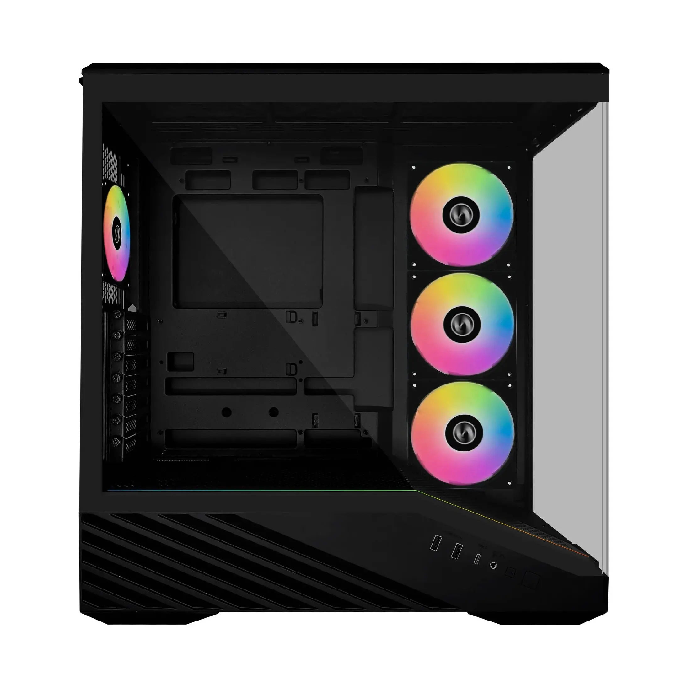 Lian Li кутия Case E-ATX - Vector V100 - Black - image 1