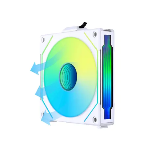 Lian Li вентилатор Fan 120mm - UNI SL-INF 120 ARGB Reverse Blade PWM - White - 3