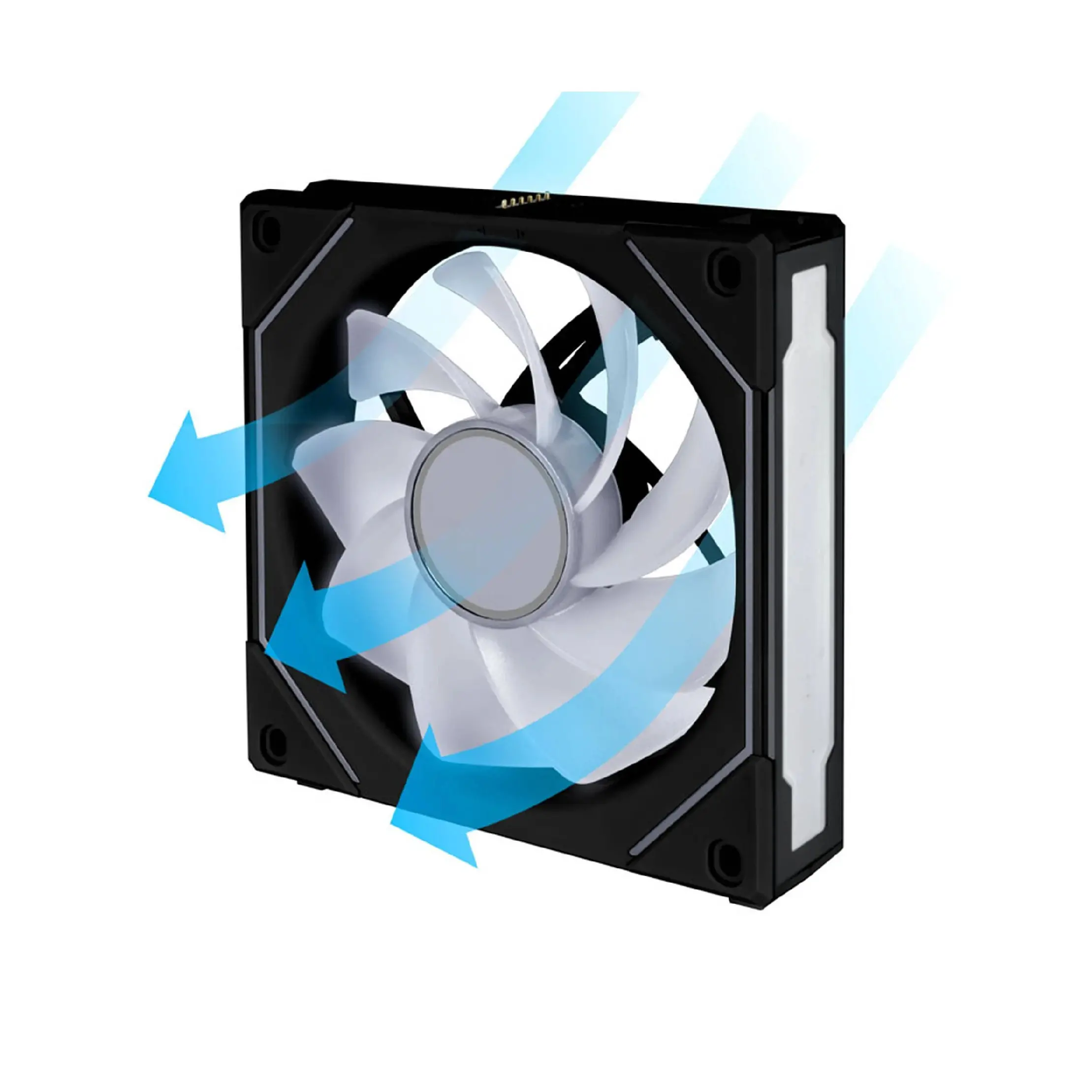 Lian Li вентилатор Fan 120mm - UNI SL-INF 120 ARGB Reverse Blade PWM - Black - image 3