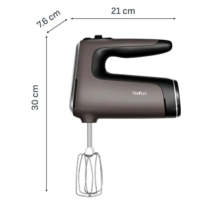 Миксер, Tefal HT660EE0 Hmx Powermix Silence Grey Eu - image 5