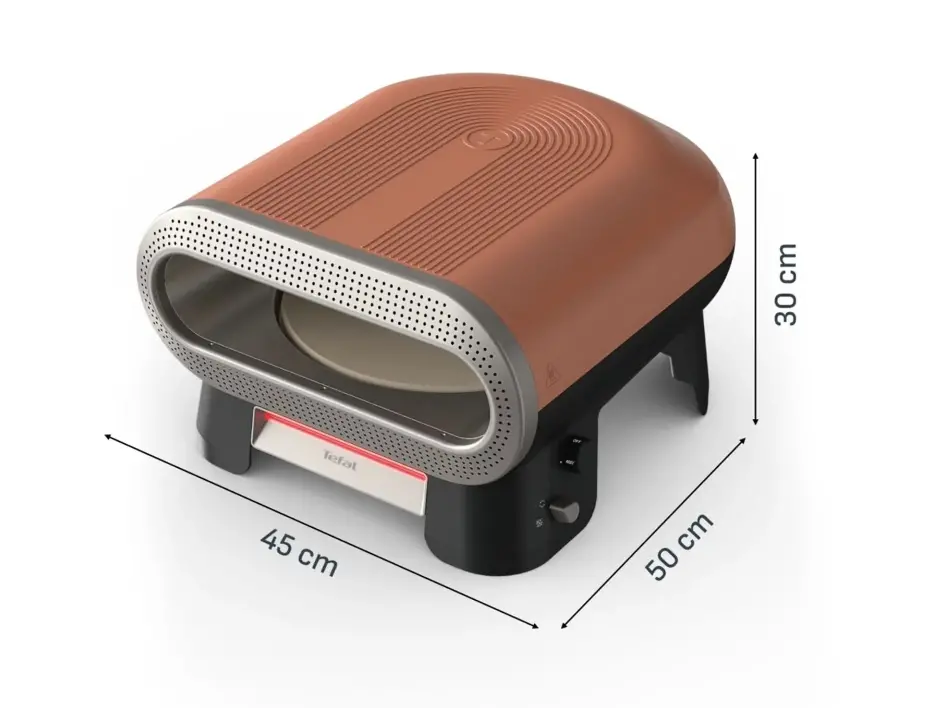 Пещ за пица, Tefal JM600TE0 Elec Pizza Oven W/ Pizza Peel - image 2