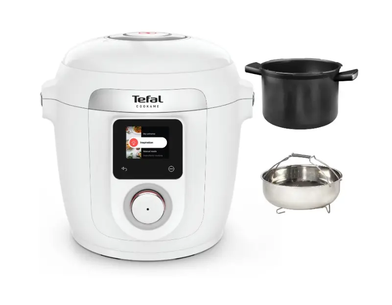 Multicooker, Tefal CY9621F2 Epc Cook4Me 10In1 fără grătar Alb
