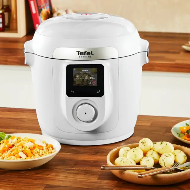Мултикукър, Tefal CY9621F2 Epc Cook4Me 10In1 W/O Grid Wht - image 6