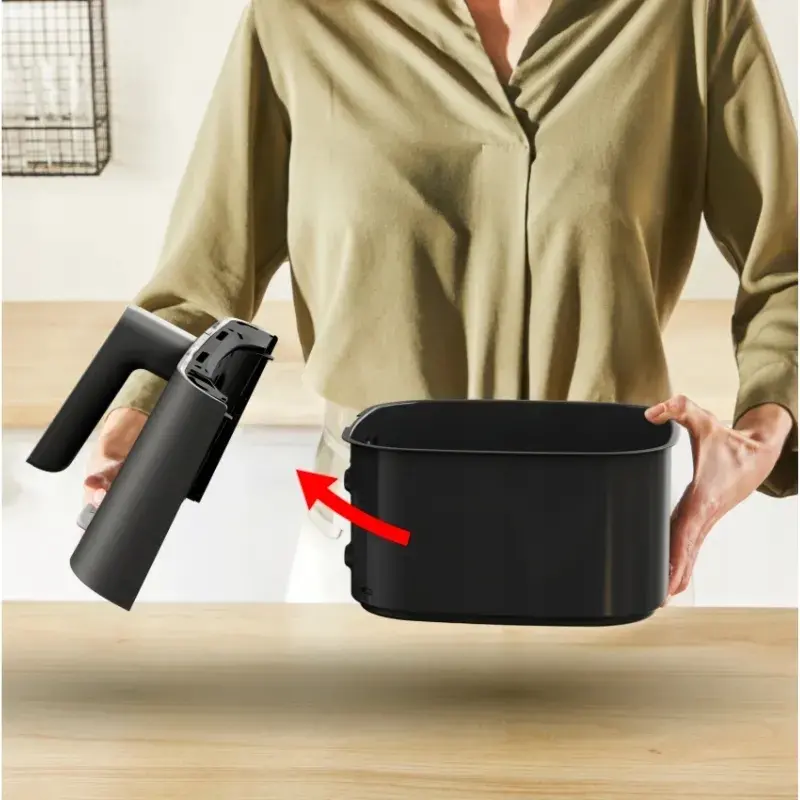 Уред за здравословно готвене, Tefal EY866HE1 Mega Compact Detach. Front + Ac - image 4