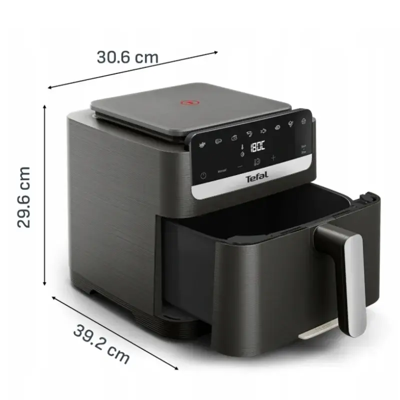 Уред за здравословно готвене, Tefal EY866HE1 Mega Compact Detach. Front + Ac - image 7