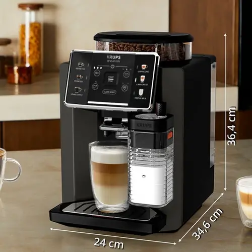 Кафеавтомат, Krups EA912B10 Fa Sensation Milk Bullet Eu - image 3