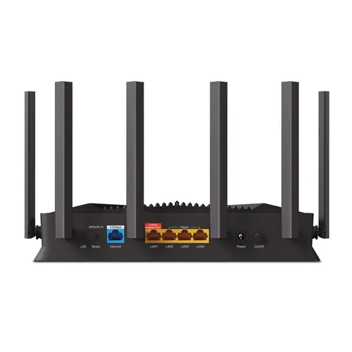 Безжичен рутер TP-Link Archer GE400,BE6500,WiFi7,2x2.5GbE,3xGbE,6x ант.,геймърск - image 2