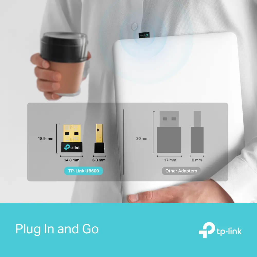 Адаптер за Bluetooth 6.0 TP-LINK UB600, Nano USB - image 4
