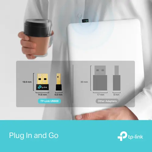 Адаптер за Bluetooth 6.0 TP-LINK UB600, Nano USB - image 4