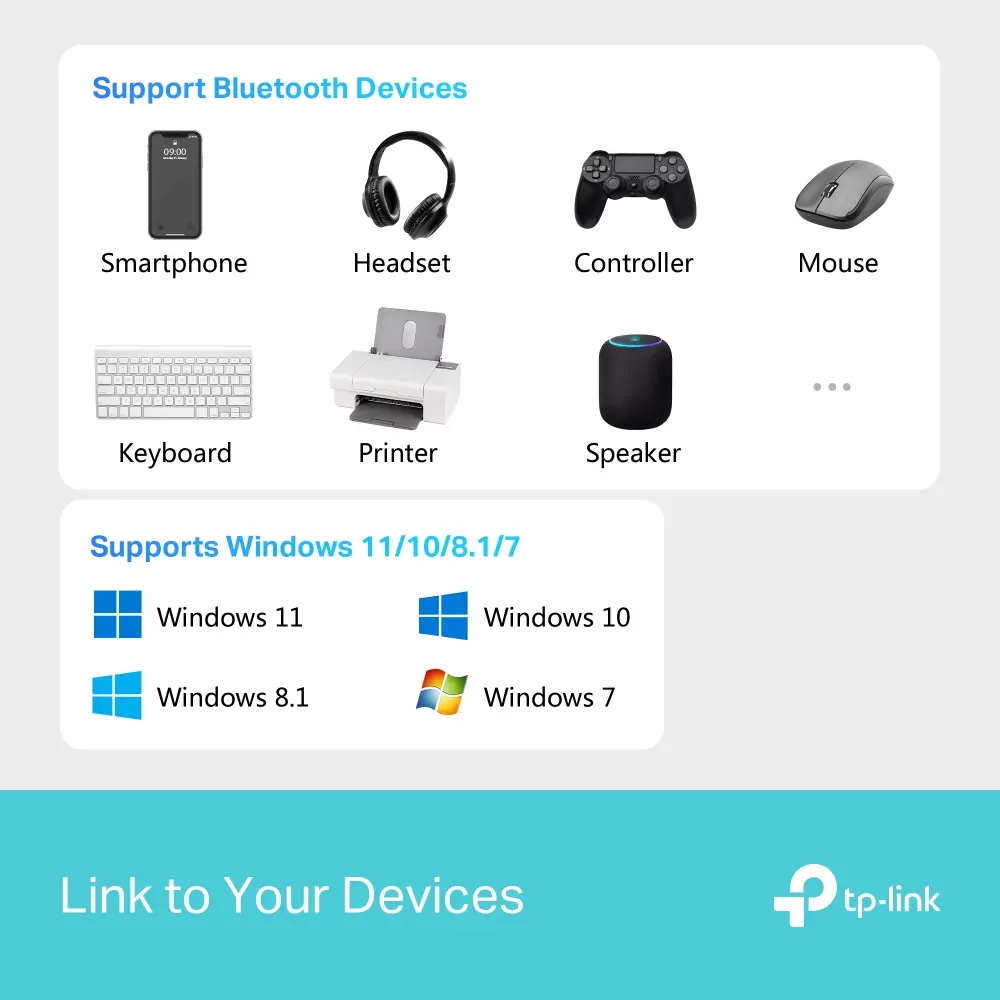 Адаптер за Bluetooth 6.0 TP-LINK UB600, Nano USB - image 5