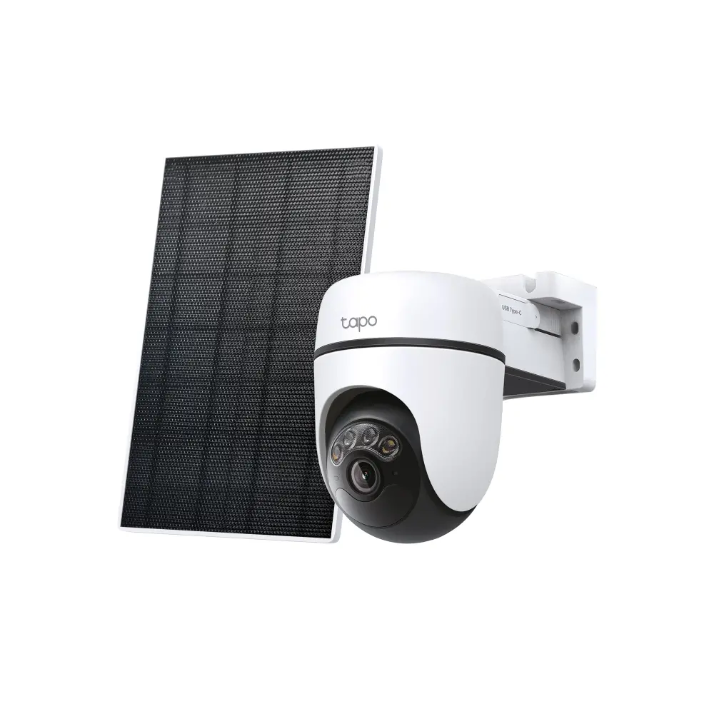 Камера TP-Link Tapo C630 KIT,3K 5MP Pan/Tilt охранителна камера със соларно захр - image 1