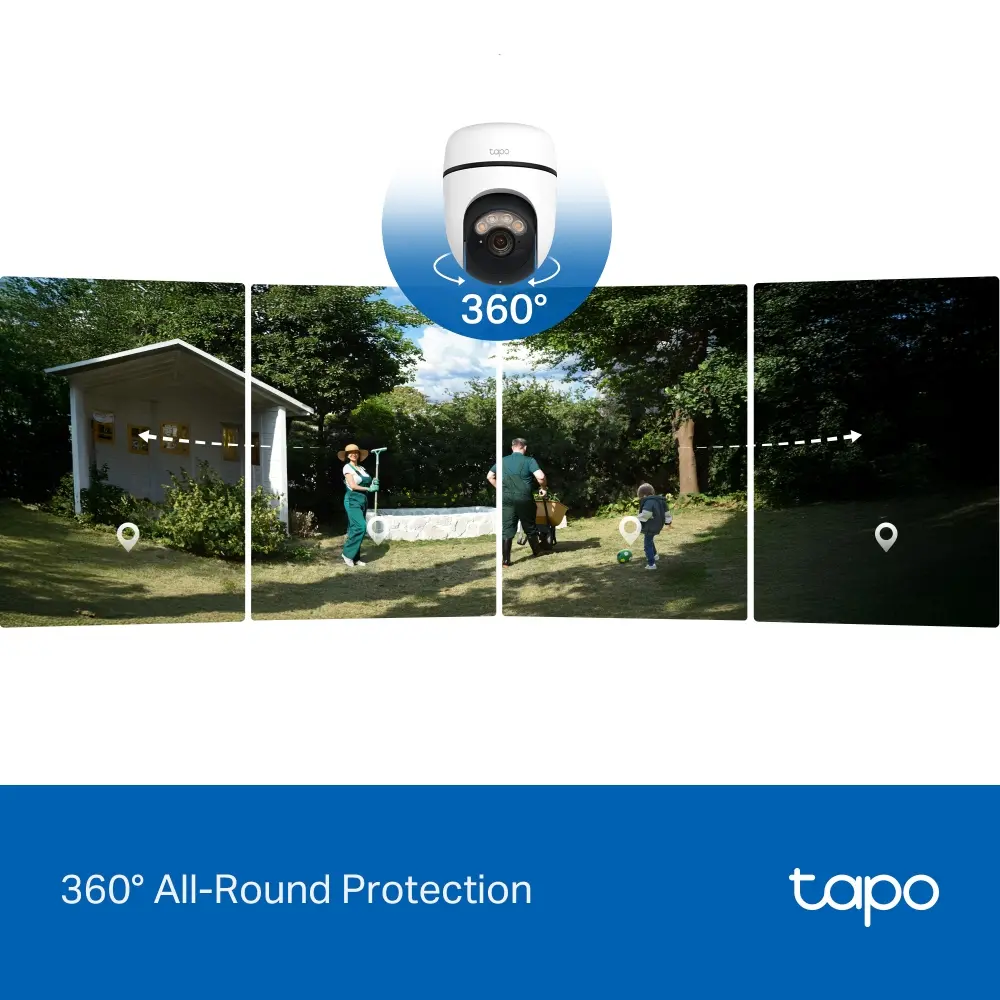 Камера TP-Link Tapo C630 KIT,3K 5MP Pan/Tilt охранителна камера със соларно захр - image 8