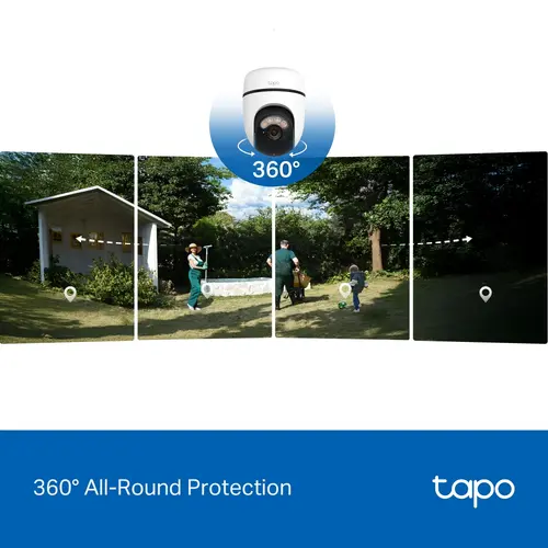 Камера TP-Link Tapo C630 KIT,3K 5MP Pan/Tilt охранителна камера със соларно захр - image 8