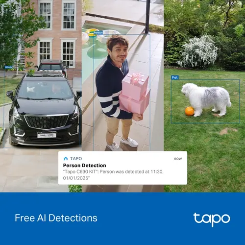 Камера TP-Link Tapo C630 KIT,3K 5MP Pan/Tilt охранителна камера със соларно захр - image 9