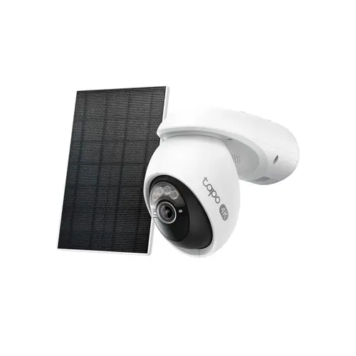 Камера TP-Link Tapo C660 KIT, 4K Pan/Tilt охранителна камера със соларно захр. - image 1