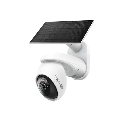 Камера TP-Link Tapo C660 KIT, 4K Pan/Tilt охранителна камера със соларно захр.