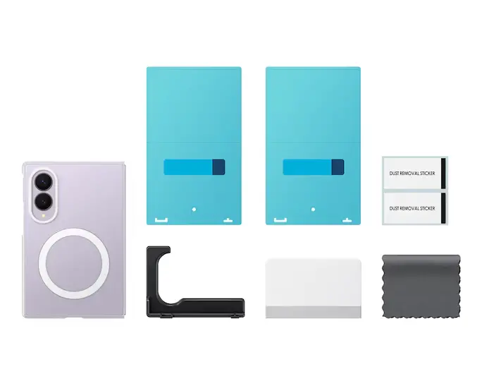 Калъф, Samsung Galaxy Z Fold 8 Clear Magnet Case Transparent - image 4