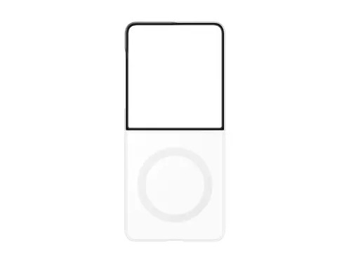 Калъф, Samsung Flip 8 Clear Magnet Case Transparent - image 3