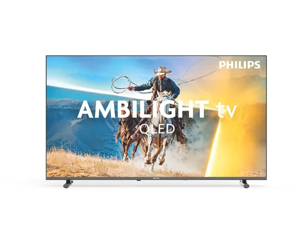 Телевизор, Philips 40PQS6901/12, 40'' QLED, FHD (1920x1080), 3 sided Ambilight, Pixel Plus HD, WCG 90% DCI, HDR10, HLG, Titan 3.0 OS , 3*HDMI, 2*USB, WiFi 4, 12W RMS, Black