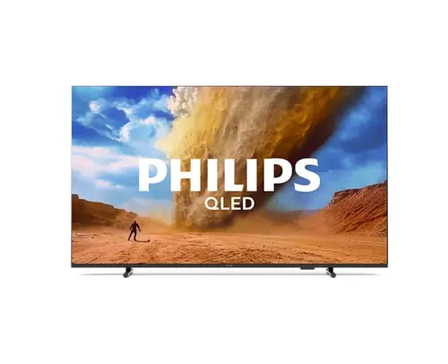 Телевизор, Philips 55PUS7810/12, 55" 4K UHD QLED, 3840x2160p, 60Hz, DVB-T/T2/T2-HD/C/S/S2, 60Hz, 3 sided Ambilight, Pixel Precise UHD, HDR+, 90% DCI, Titan OS, Dolby Atmos & DTS:X, 3*HDMI, 2*USB, VRR, 802.11ac, BT 5.2, Philips EasyLink 2.0, 20W RMS, Black