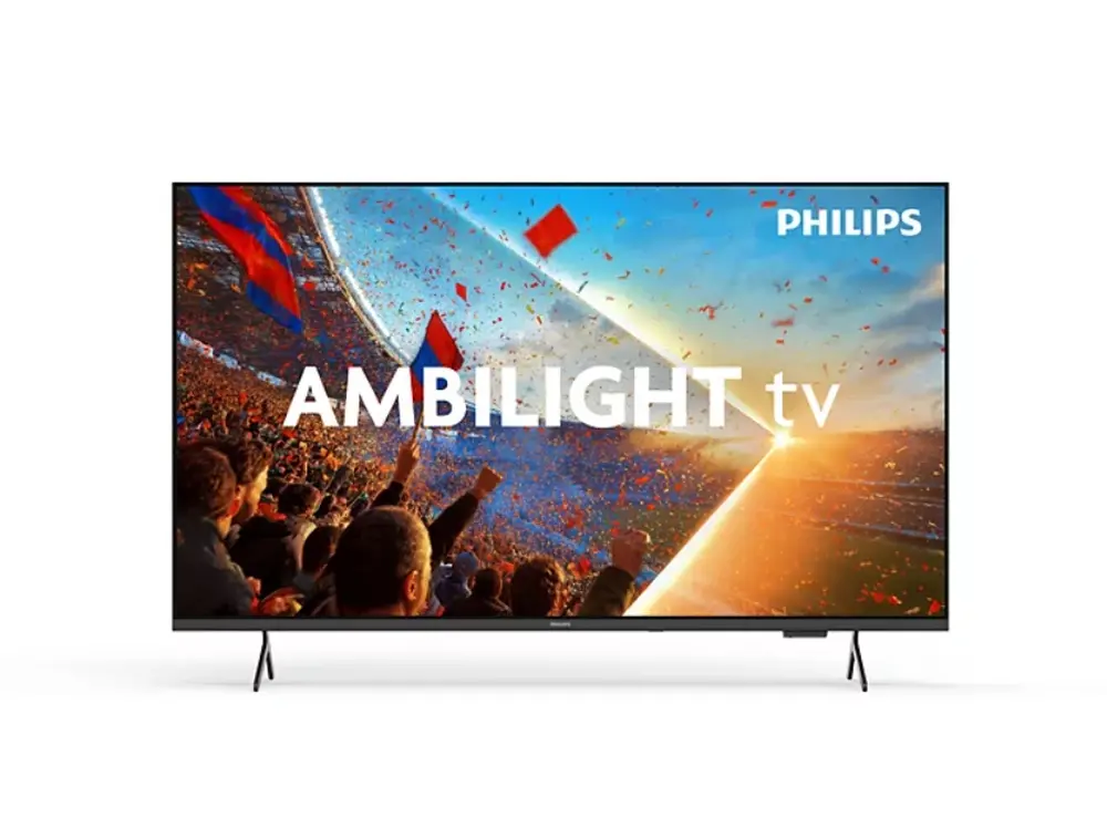 Телевизор, Philips 55PUS8001/12, 55" 4K UHD LED, 3840 x 2160p, 60Hz, 3 sided Ambilight,  DVB-T/T2/T2-HD/C/S/S2, CL+2.0, Perfect Pixel UHD, HDR10, HLG, Titan OS, Dolby Atmos, 3*HDMI, 2*USB, 802.11ac, BT 5.2, Easy Link 3.0, 20W RMS, Black