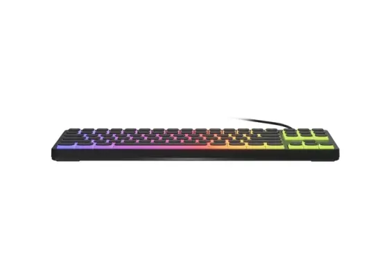 Клавиатура, Genesis Gaming Keyboard Thor 430 TKL, US, RGB Mechanical Outemu, Pink, Silent, Hot Swap Slim, Black - image 3