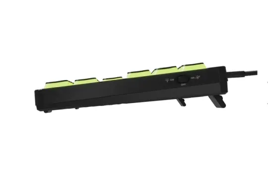 Клавиатура, Genesis Gaming Keyboard Thor 430 TKL, US, RGB Mechanical Outemu, Pink, Silent, Hot Swap Slim, Black - image 5