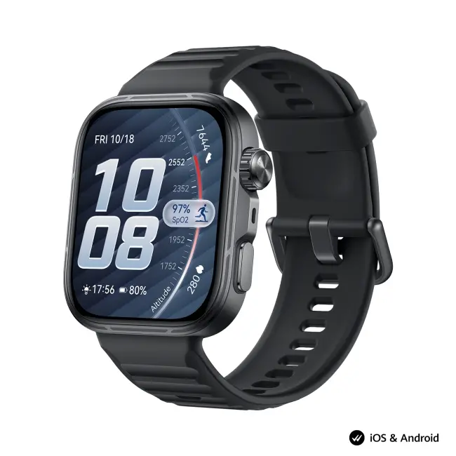Часовник, Huawei Watch Fit 5 Pro Niki-B29F Black - image 1