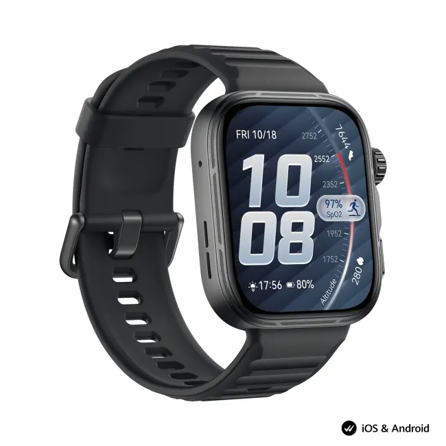 Часовник, Huawei Watch Fit 5 Pro Niki-B29F Black - image 3