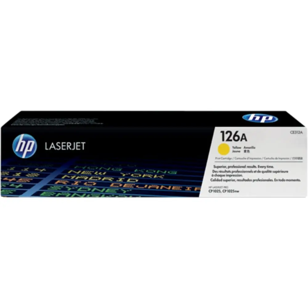 ΚΑΣΕΤΑ ΓΙΑ HP Color Laserjet CP1025/CP1025NW - Κίτρινο - /126A/ - PN CE312A