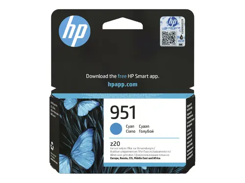 HP 951 Κυανό Officejet Κασέτα μελανιού - 1