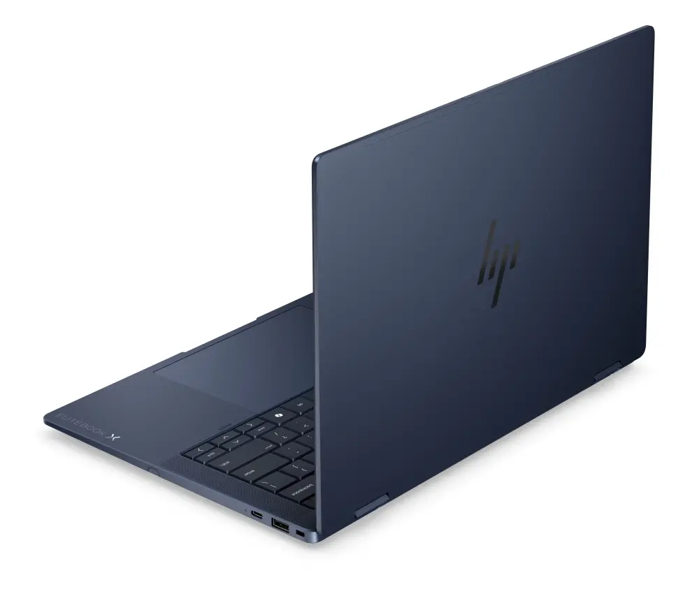 Лаптоп, HP EliteBook X Flip G2i AI 14" Atmospheric Blue, Ultra 7 356H(up to 4.7Ghz/18MB/16C), 14" WUXGA AG 800nits Sure View Touchscreen, 32GB LPDDR5X On-board, 1TB PCIe SSD, Intel R15 5G GPS, WiFi7 + BT6, FPR, NFC, Backlit Kbd, 6C Batt, Win 11 Pro, 3Y Offsite - image 6