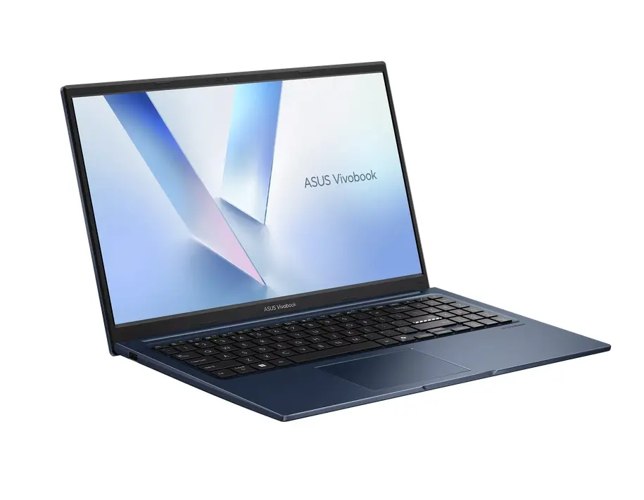 Лаптоп, Asus Vivobook X1504MA-BQ254WNA,INTEL WCL Core 5, 15.6" FHD,(1920x1080),16GB DDR5 , SSD 512GB, Chiclet Keyboard with Num-key,Windows 11, Quiet Blue, no adapter, US international - image 1