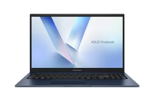 Лаптоп, Asus Vivobook X1504MA-BQ254WNA,INTEL WCL Core 5, 15.6" FHD,(1920x1080),16GB DDR5 , SSD 512GB, Chiclet Keyboard with Num-key,Windows 11, Quiet Blue, no adapter, US international