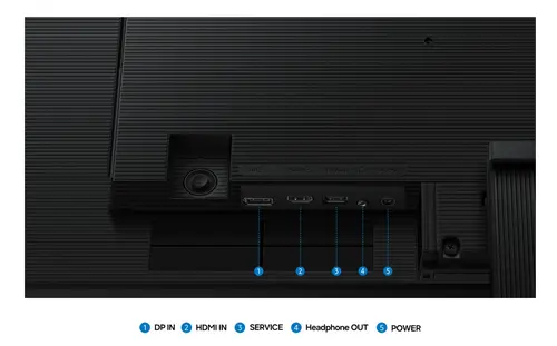 Монитор, Samsung LS32H700 32" VA LED 60 Hz, 5 ms GTG, 3840x2160, 300 cd/m2 Display Port 1.4 HDMI 2.2, Black - image 8