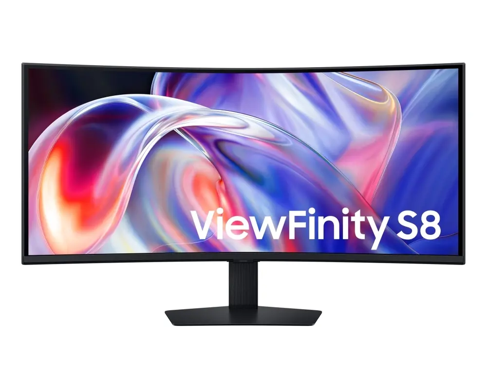 Монитор, Samsung 40" 40H850 VA LED CURVED WUHD 5120 x 2160 144Hz 4ms USB-C LAN Thunderbolt 5.0 Speaker Black