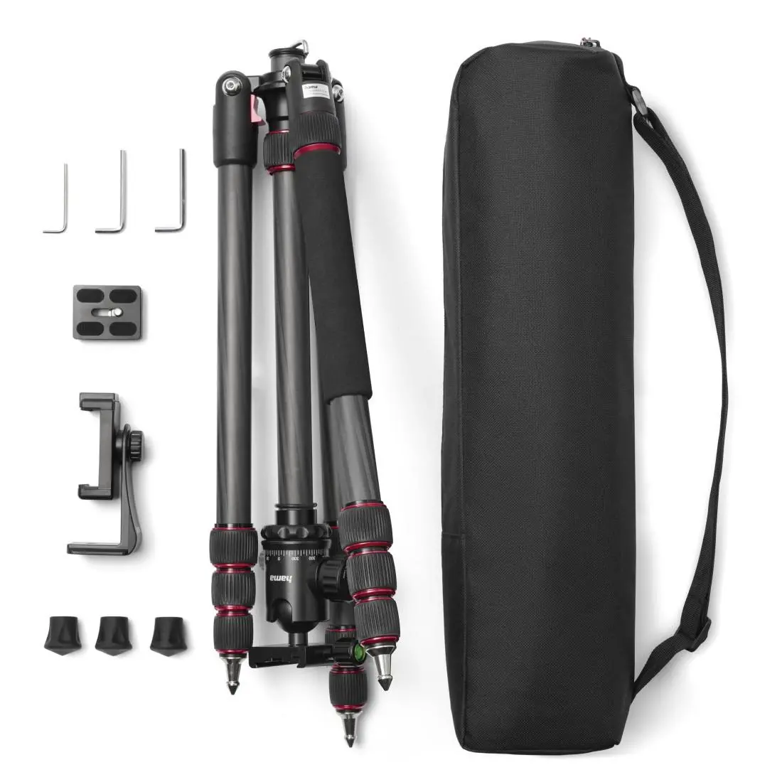 HAMA Статив / Трипод "Ramble II Duo Carbon", 46 -160 cm - image 28