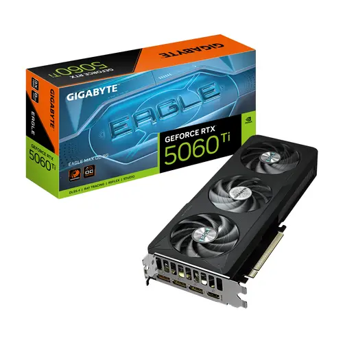 Видео карта GIGABYTE RTX 5060 TI EAGLE MAX OC 8GB GDDR7 - image 8