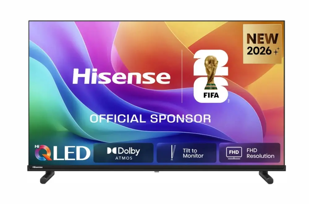 Телевизор, Hisense 40" A5S, Full HD 1920x1080, QLED, Quantum Dot, HDR, HLG, DTS HD, Light Sensor, Dolby Audio, Smart TV, WiFi, WiFi Direct, 2xHDMI, 2xUSB, LAN, CI+, DVB-T2/C/S2, Black