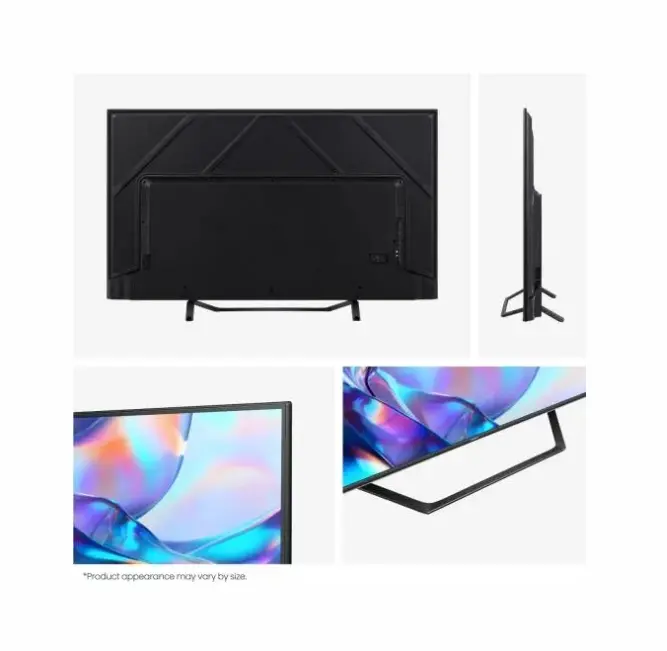 Телевизор, Hisense 43" A7S, 4K Ultra HD 3840x2160, QLED, FALD, Quantum Dot, HDR 10+, HLG, Dolby Vision, Dolby Atmos, Smart TV, WiFi 5GHz, WiFi Direct, BT, Anyview Cast, 3xHDMI, 2xUSB, LAN, CI+, DVB-T2/C/S2, Black - image 2