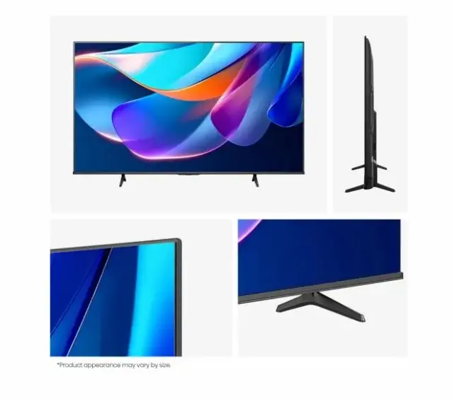 Телевизор, Hisense 55" A6S, 4K Ultra HD 3840x2160, DLED, DFA, Precision Colour, HDR 10+, HLG, Dolby Vision,Light sensor, Smart TV, WiFi, BT, AnyView Cast, Gaming Mode, 1xHDMI2 eArc, 3xHDMI, 2xUSB, LAN, CI+, DVB-T2/C/S2, Black - image 2