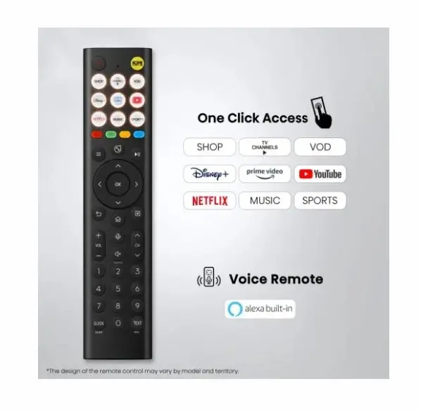 Телевизор, Hisense 55" A6S, 4K Ultra HD 3840x2160, DLED, DFA, Precision Colour, HDR 10+, HLG, Dolby Vision,Light sensor, Smart TV, WiFi, BT, AnyView Cast, Gaming Mode, 1xHDMI2 eArc, 3xHDMI, 2xUSB, LAN, CI+, DVB-T2/C/S2, Black - image 3