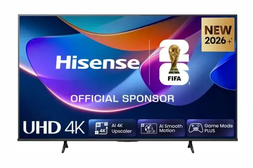 Телевизор, Hisense 55" A6S, 4K Ultra HD 3840x2160, DLED, DFA, Precision Colour, HDR 10+, HLG, Dolby Vision,Light sensor, Smart TV, WiFi, BT, AnyView Cast, Gaming Mode, 1xHDMI2 eArc, 3xHDMI, 2xUSB, LAN, CI+, DVB-T2/C/S2, Black